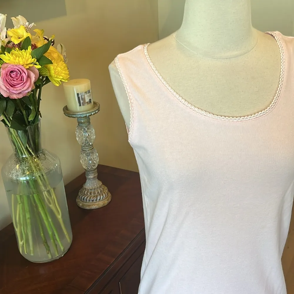 Vintage Pink Pastel  Sleeveless Tank Top - Image 4