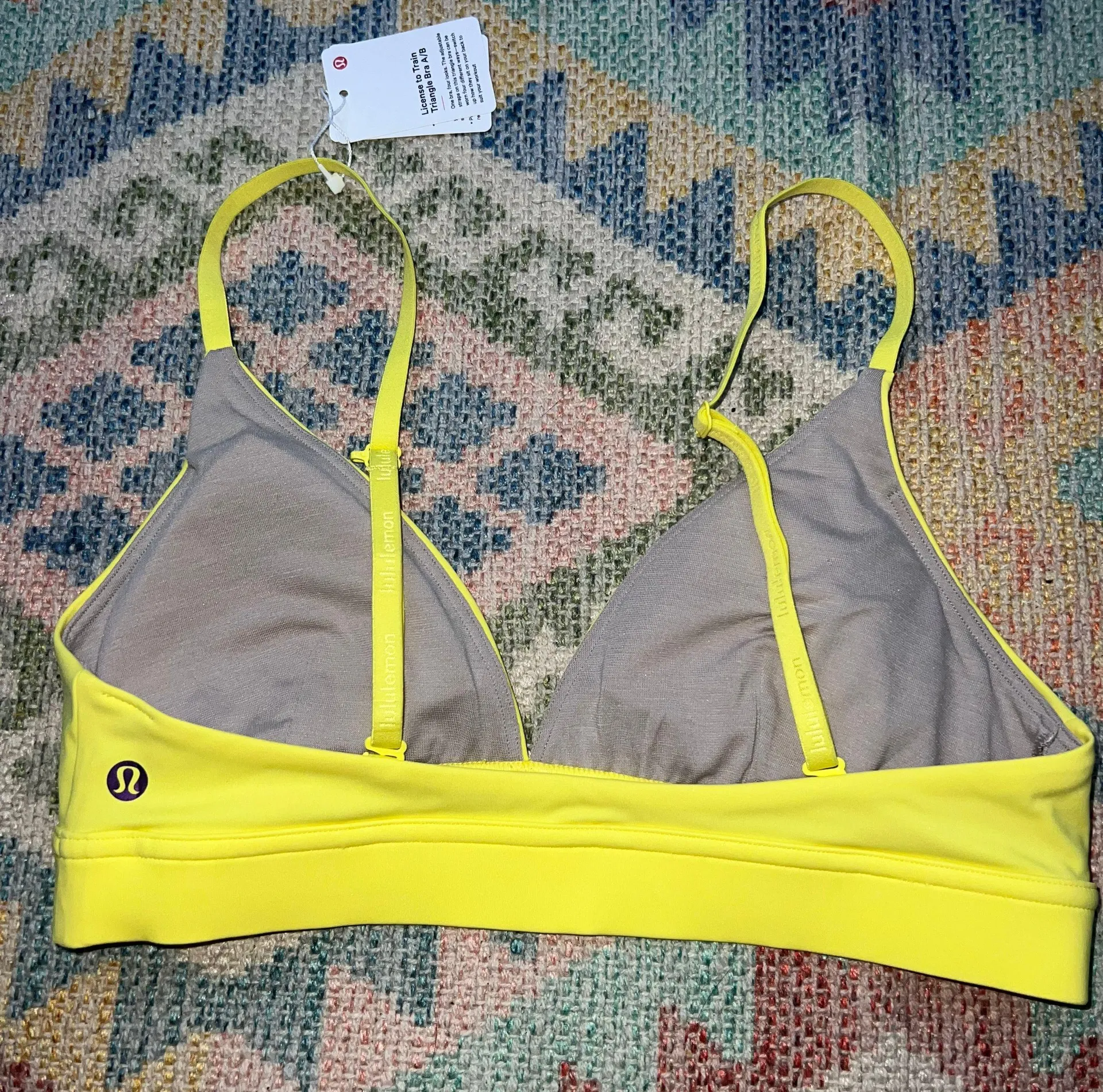 Yellow Sports Bra - Image 6