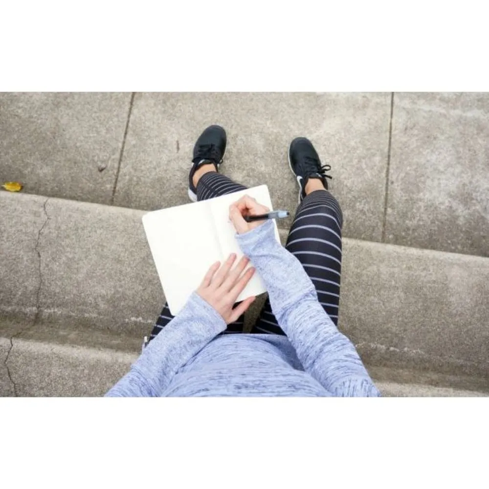 Blissful Sharkbite Sweatshirt Grey Heather Zippers High-Low Edgy Sweater - Image 4