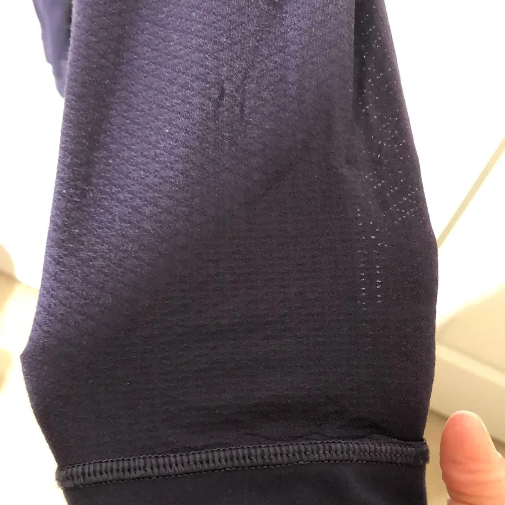 Lululemon Journey Crop Black Grape Leggings 6 - Image 6