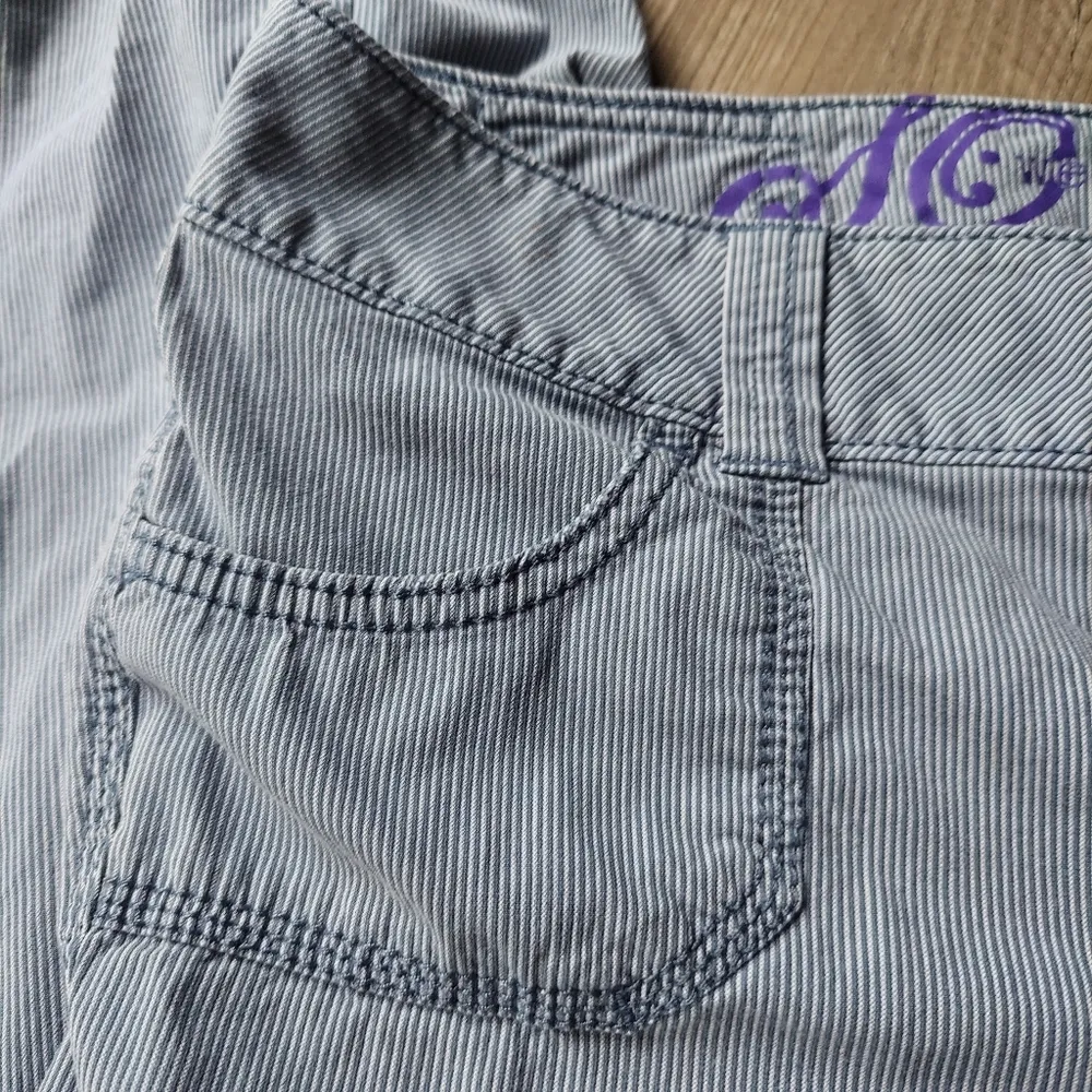 SO  Brand Y2K Low Rise Pin Stripe Pants - Image 2