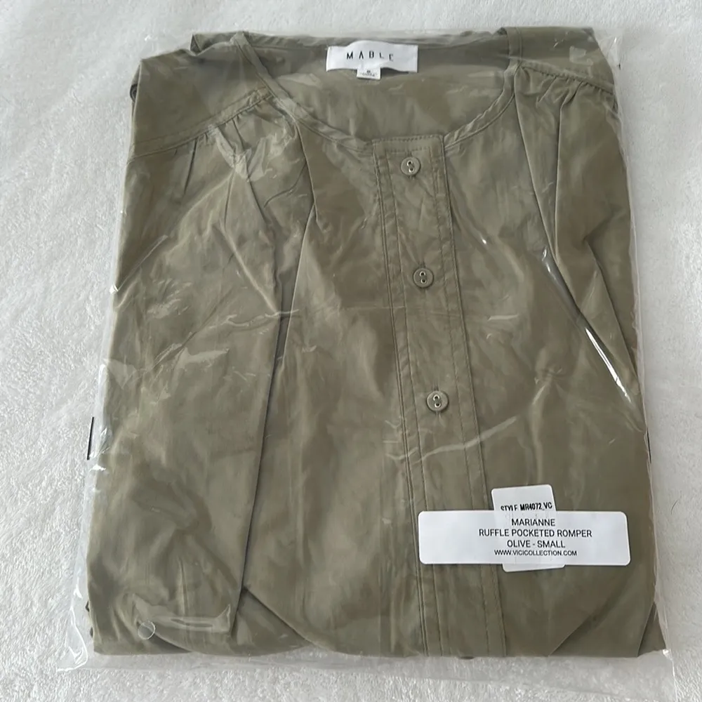 VICI | Marianne Ruffle Pocketed Romper - Image 4