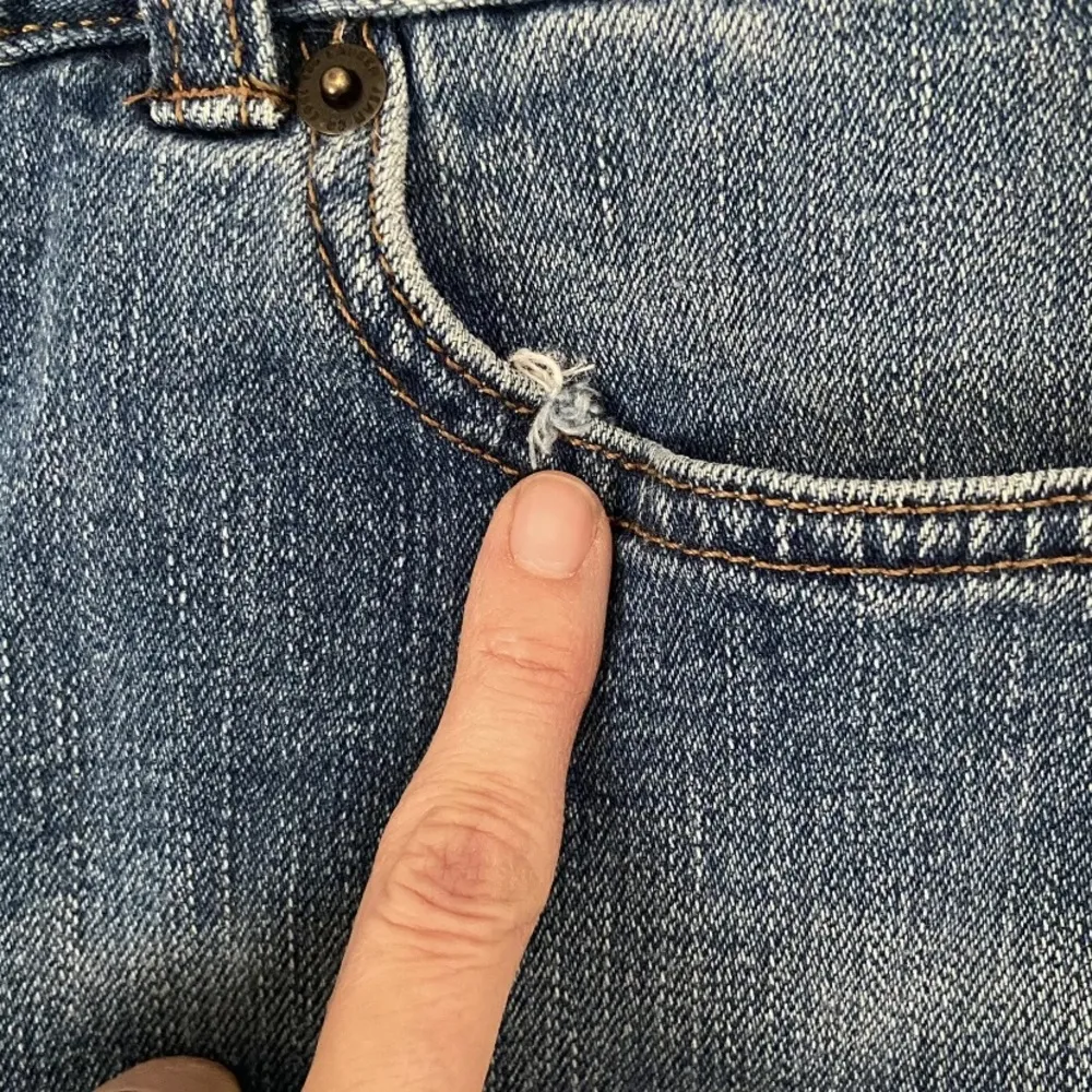 Lauren Jeans Co Womens 6 Premium Denim Jeans Mid Rise Mom Boot Vintage Blue - Image 5