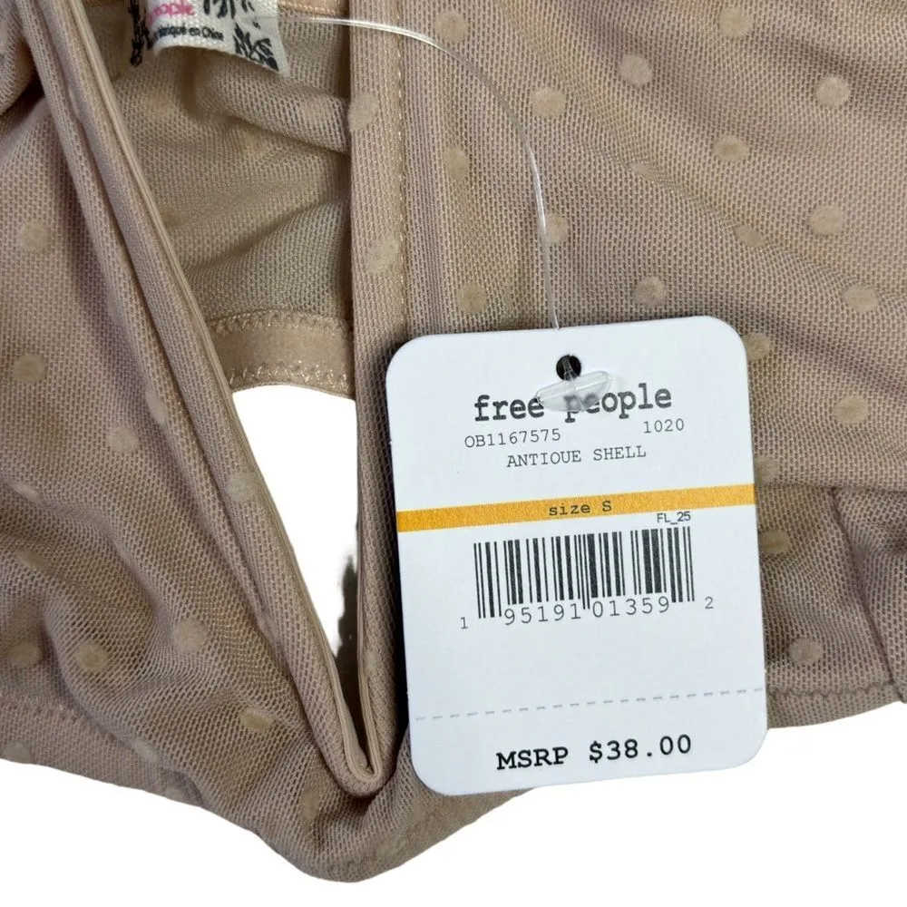 Free People Intimately Sierra Split Neck Bandeau in Antique Shell - Image 7