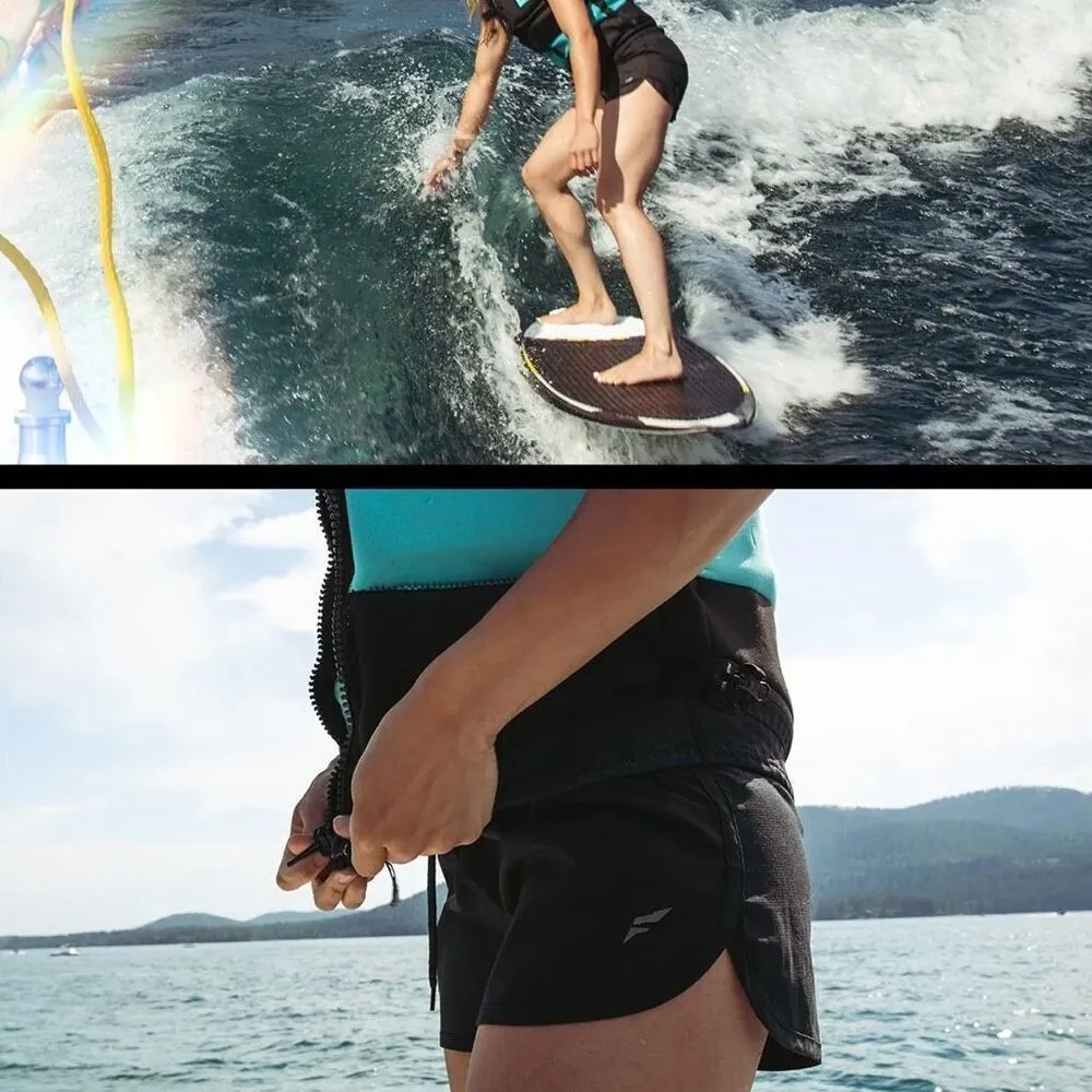 Flag nor Fail NWT Water Resistant ‘Apex’ Shorts in Black Size Small - Image 2