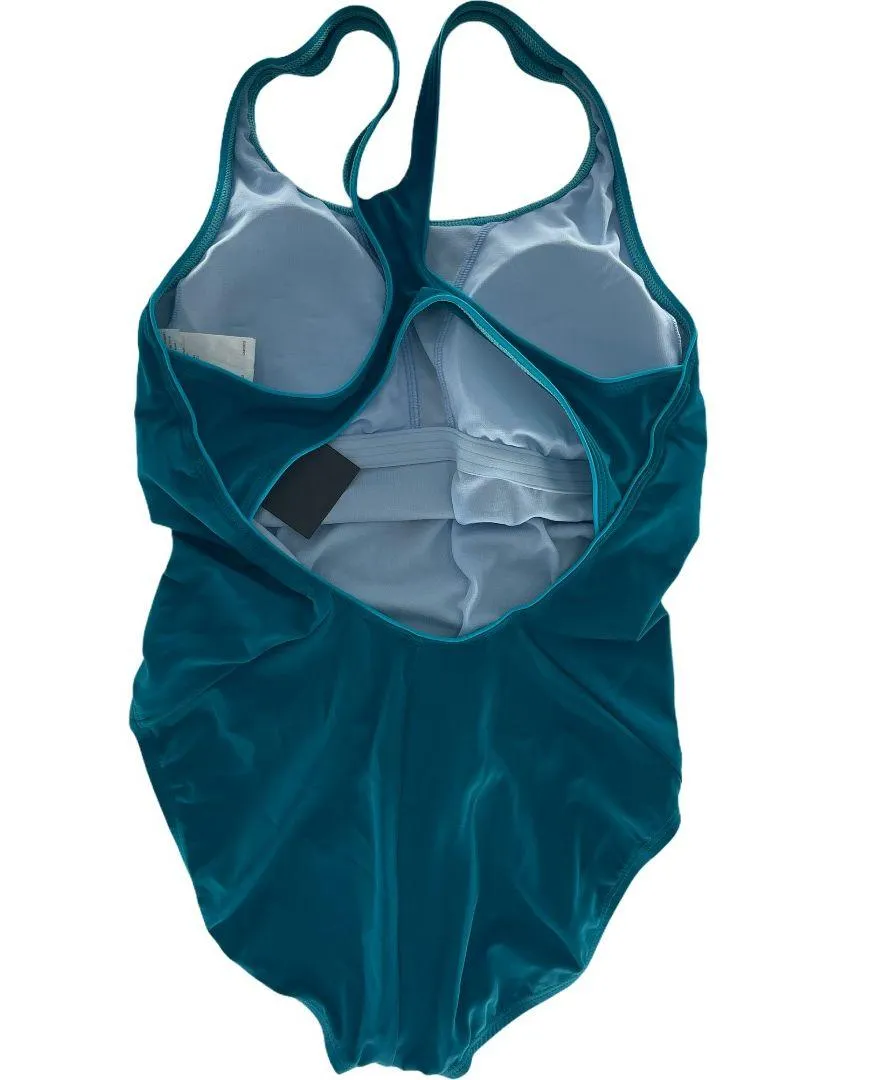 Nike Women's Solid Powerback One Piece Swimsuit - Image 2
