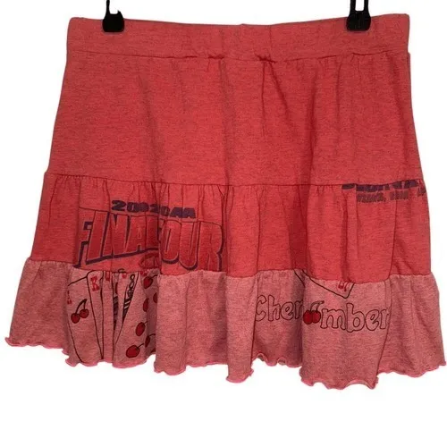 MELINDA ZOLLER‎ Vintage 2002 NCAA Final Four Indiana & Oklahoma Mini Skirt EUC L Pink Size L - Image 4