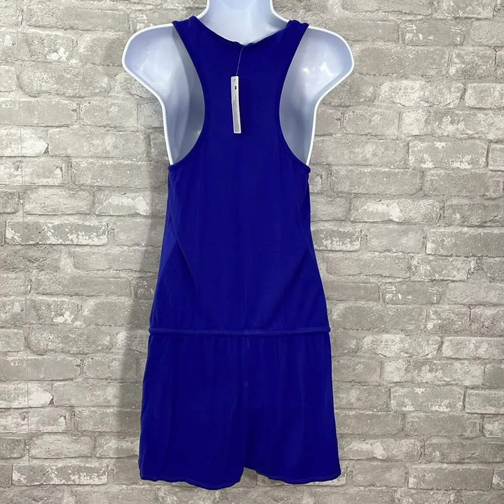 LAmade Royal Blue Sleeveless Picnic Romper - Image 4