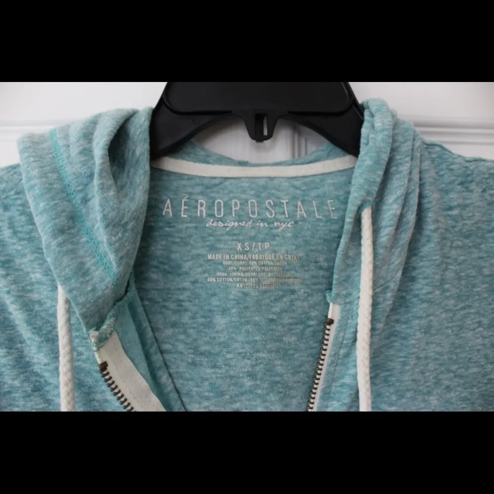 Aeropostale | blue zip up jacket - Image 2