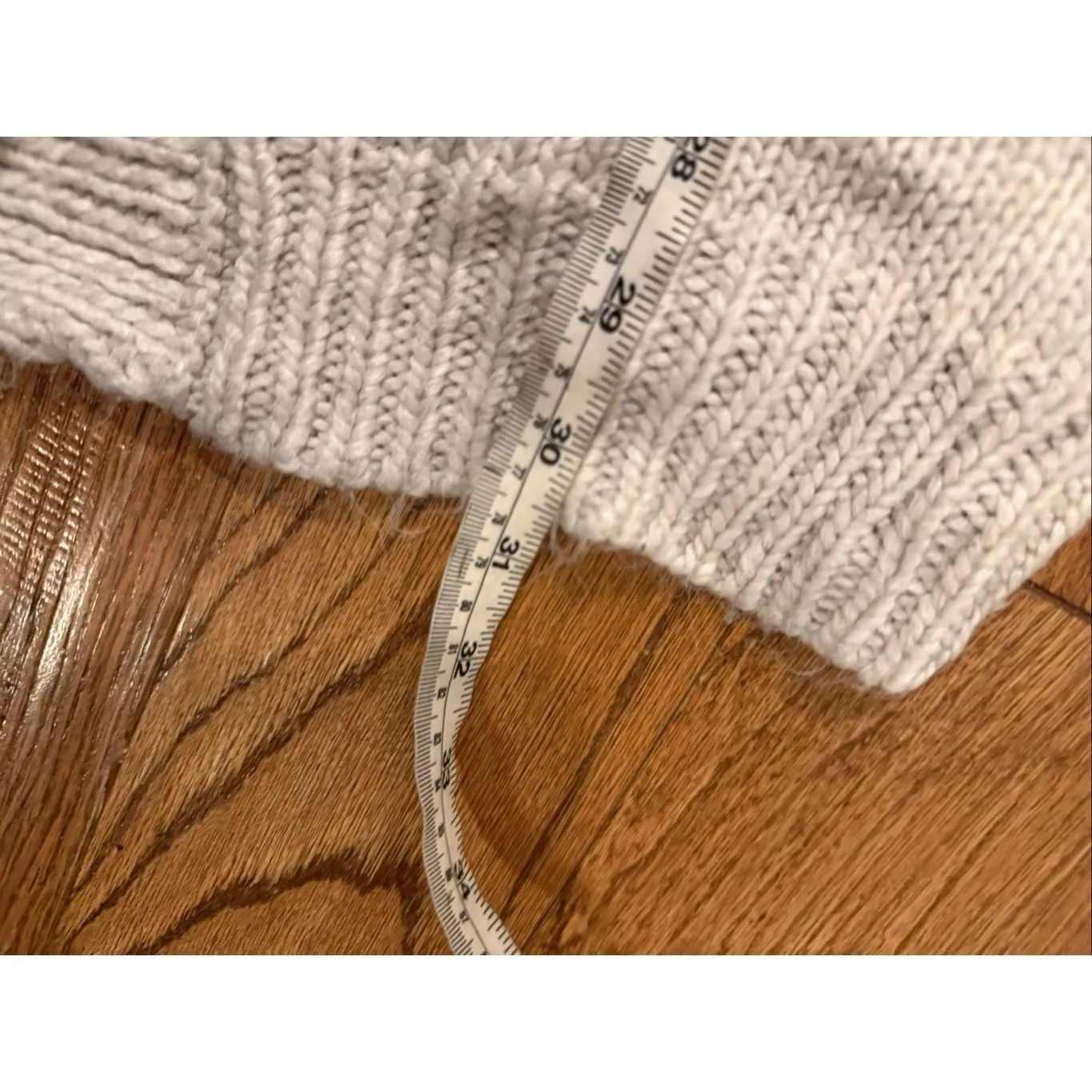 Jack BB Dakota Cuffing season open knit cardigan size M - Image 9