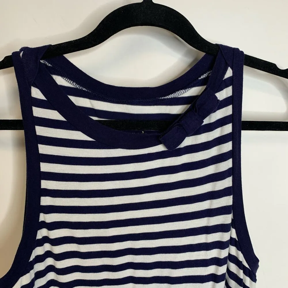 Kate Spade New York Blue Yellow White Striped Tank Tunic Sz Small - Image 5