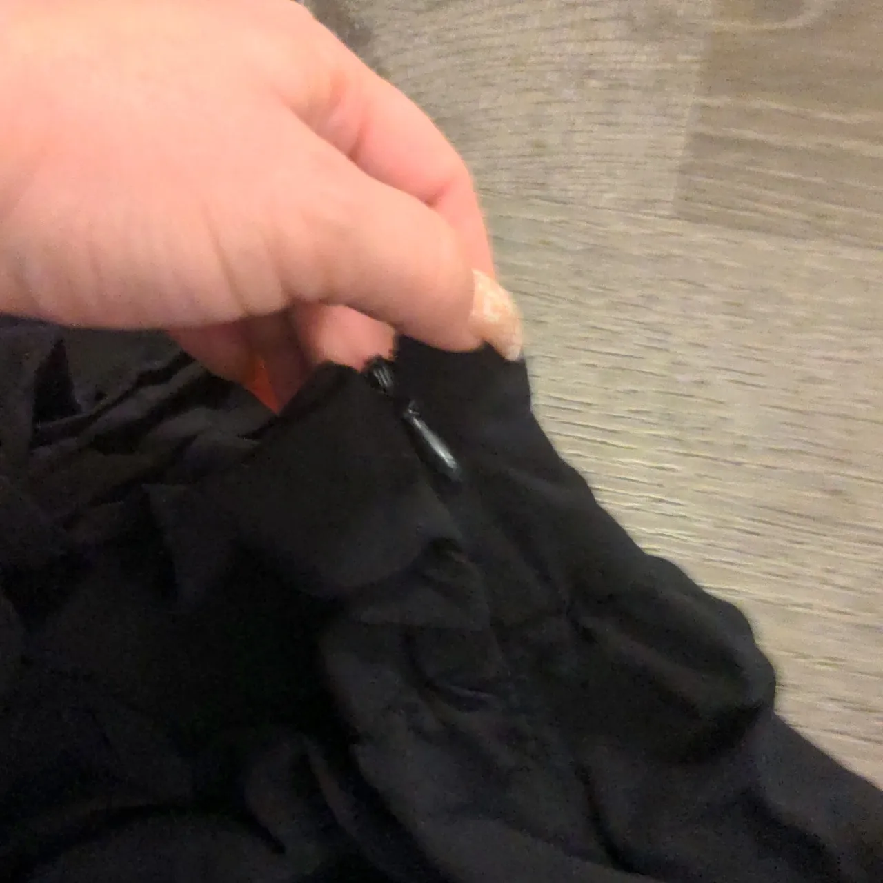 Womens Rayon Maurices shorts Lightweight soft Black Size 7/8 Short - Image 3