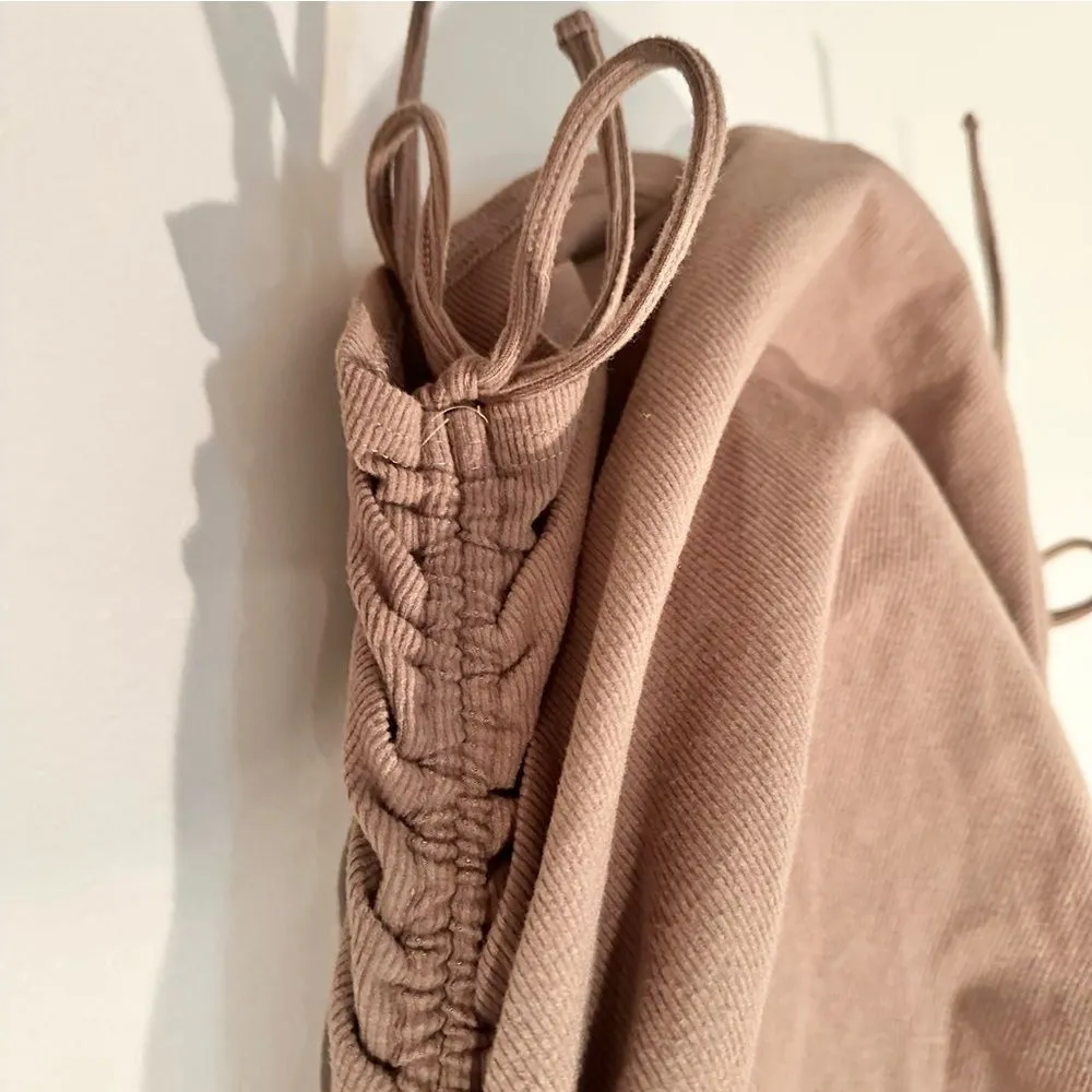 BB Dakota Cinch By Cinch Skirt Women's‎ Large Toffee Color Stretch Ruching NWT - Image 6