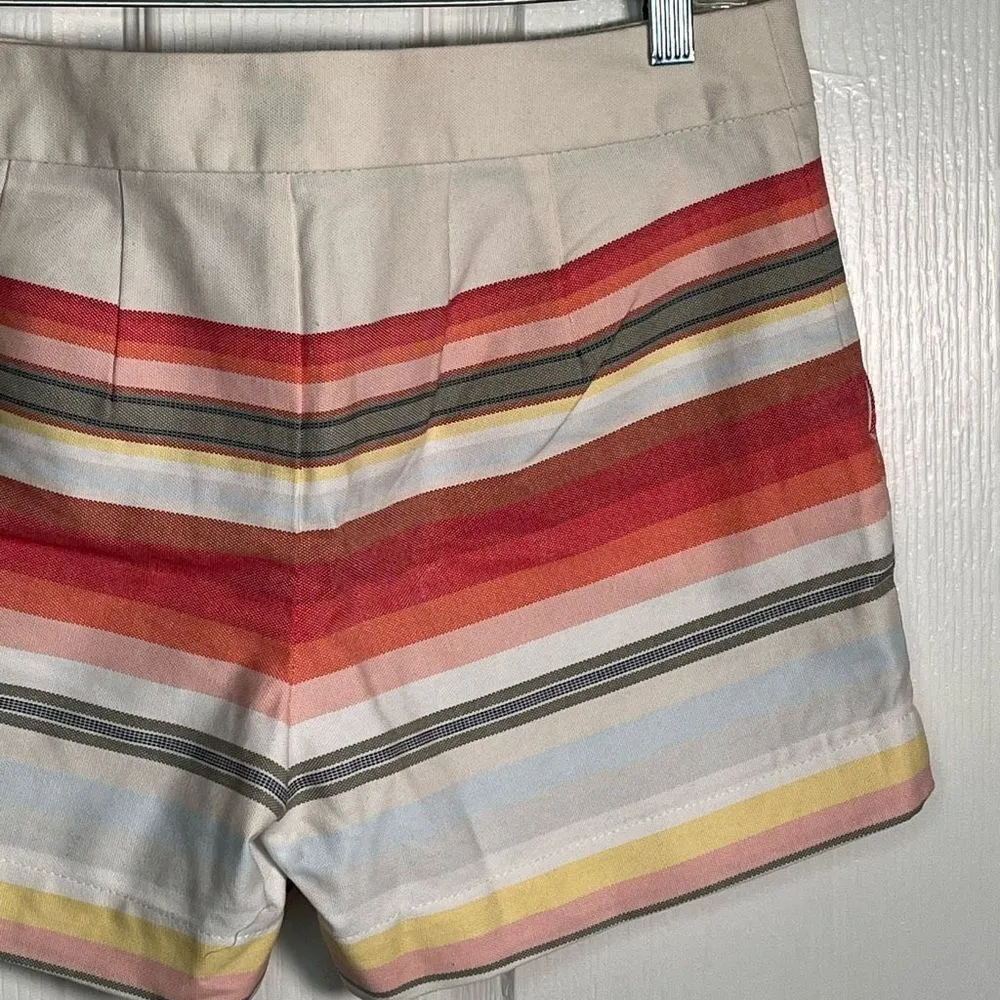 Tommy Hilfiger Sz 6 Shorts Striped Southwest Sunset Colors - Image 9