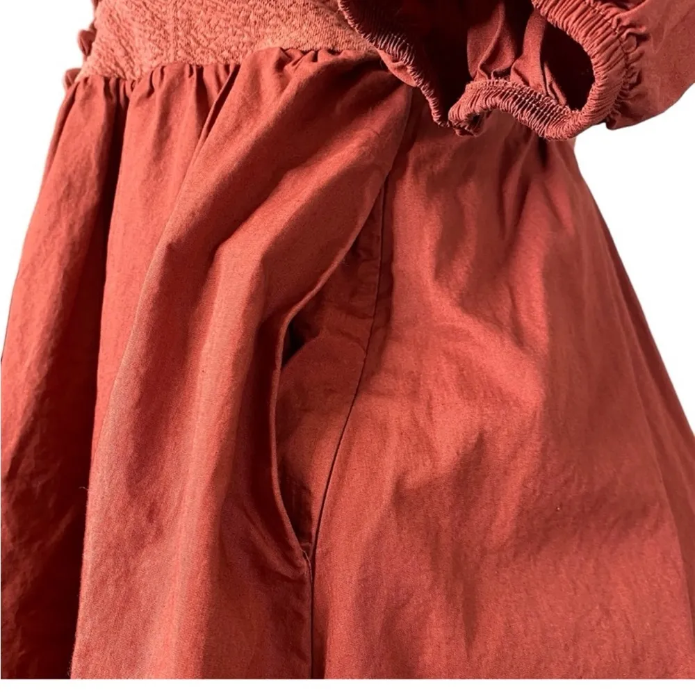 ANTHROPOLOGIE Maeve NEW Puff-Sleeved Sweetheart Mini dress - Image 10