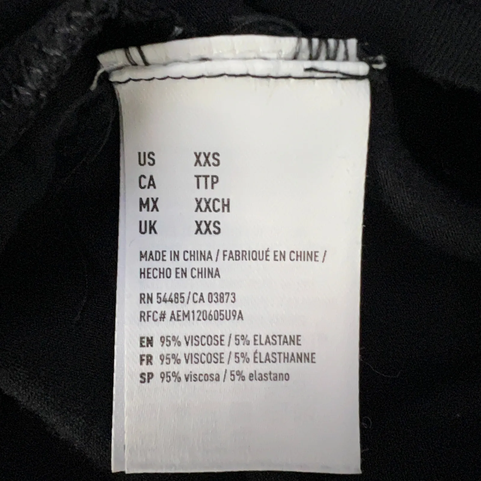 American Eagle Long Sleeve Open Back Black Strappy Romper Size XXS - Image 8