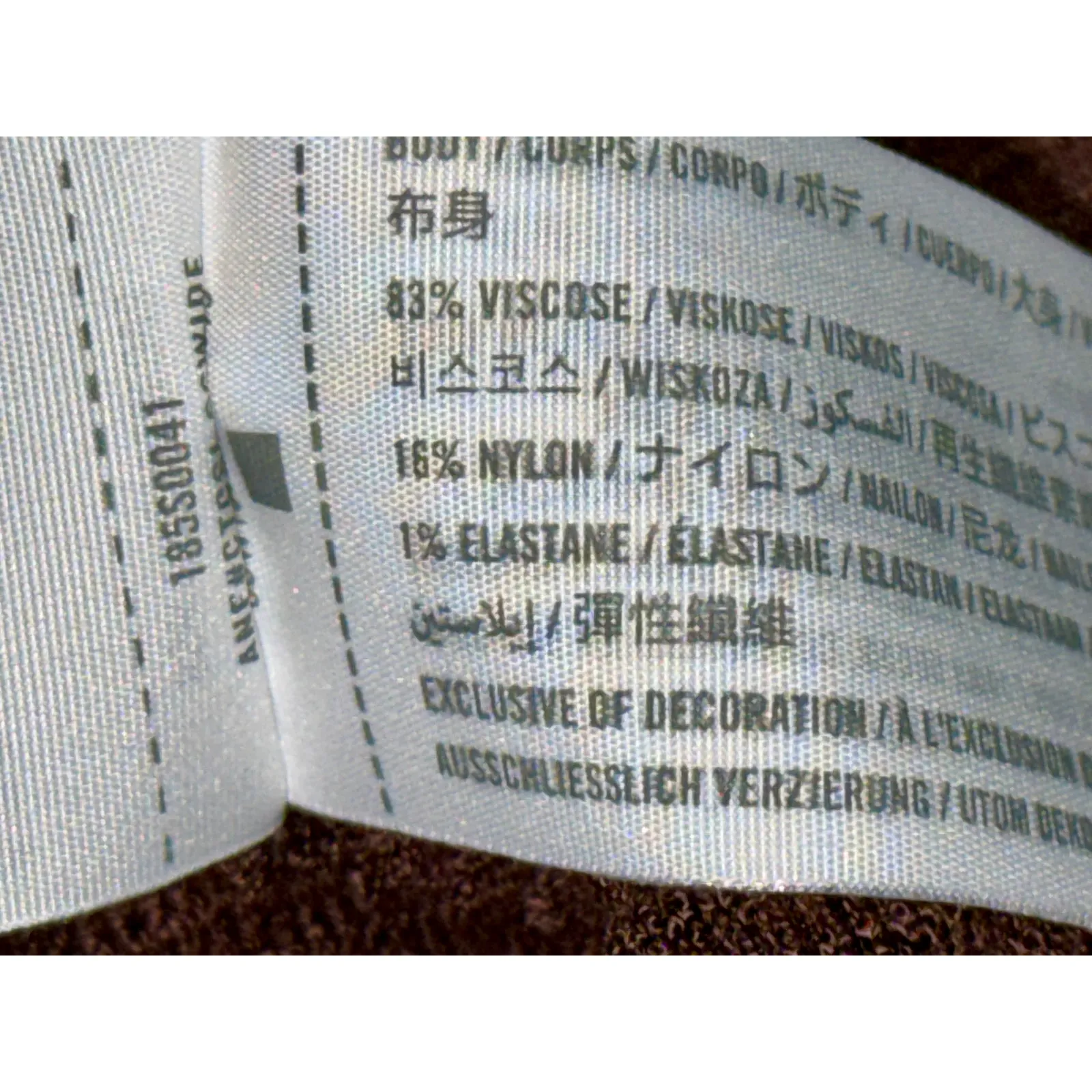 Abercrombie & Fitch Chocolate Brown Ribbed Knit Sleeveless Tank Top Women Size L - Image 5