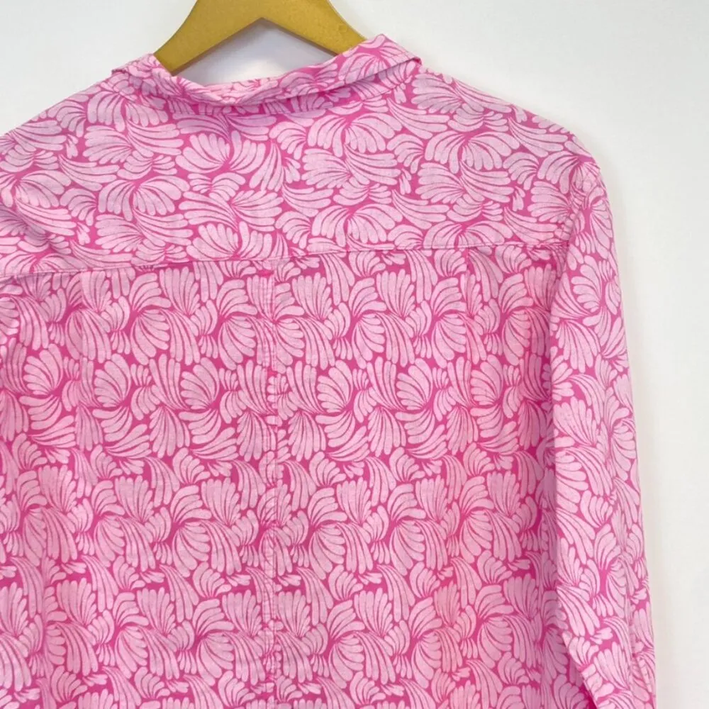 Fresh Produce  Pink Cotton Button Down Top - Image 10