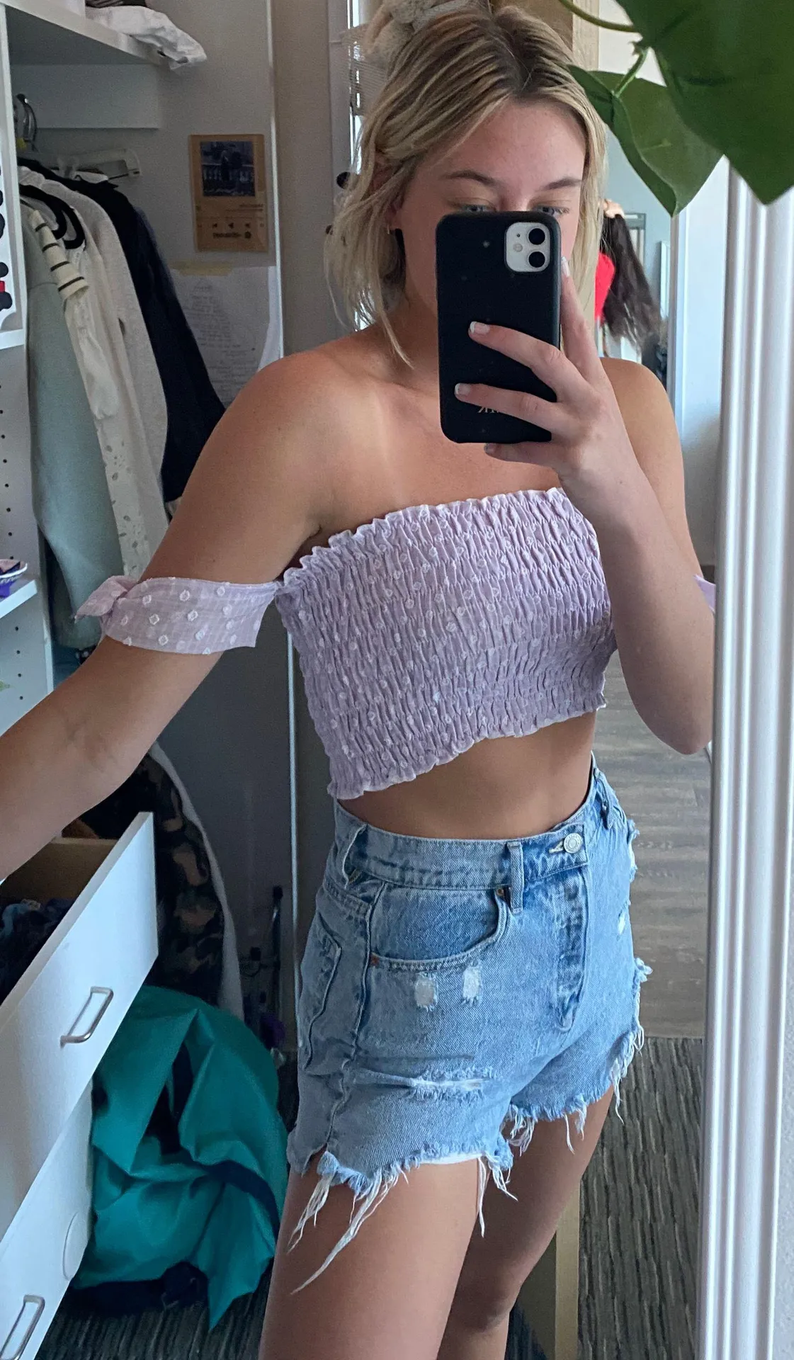 Nasty Gal Off The Shoulder Crop Top - Image 2