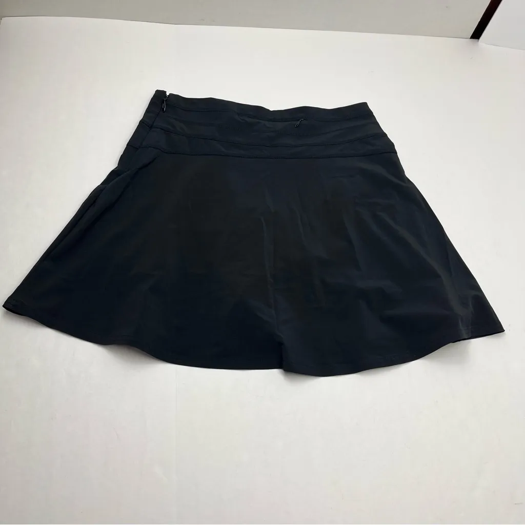 Athleta All Day Skort‎ Womens Size 2 Black Athletic Athleisure Golf Tennis Skirt - Image 8