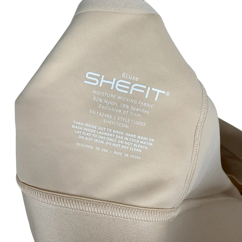 NWOT SHEFIT Women’s Flex Medium Impact Sports Bra Nude 6XL Tan Size undefined - Image 6