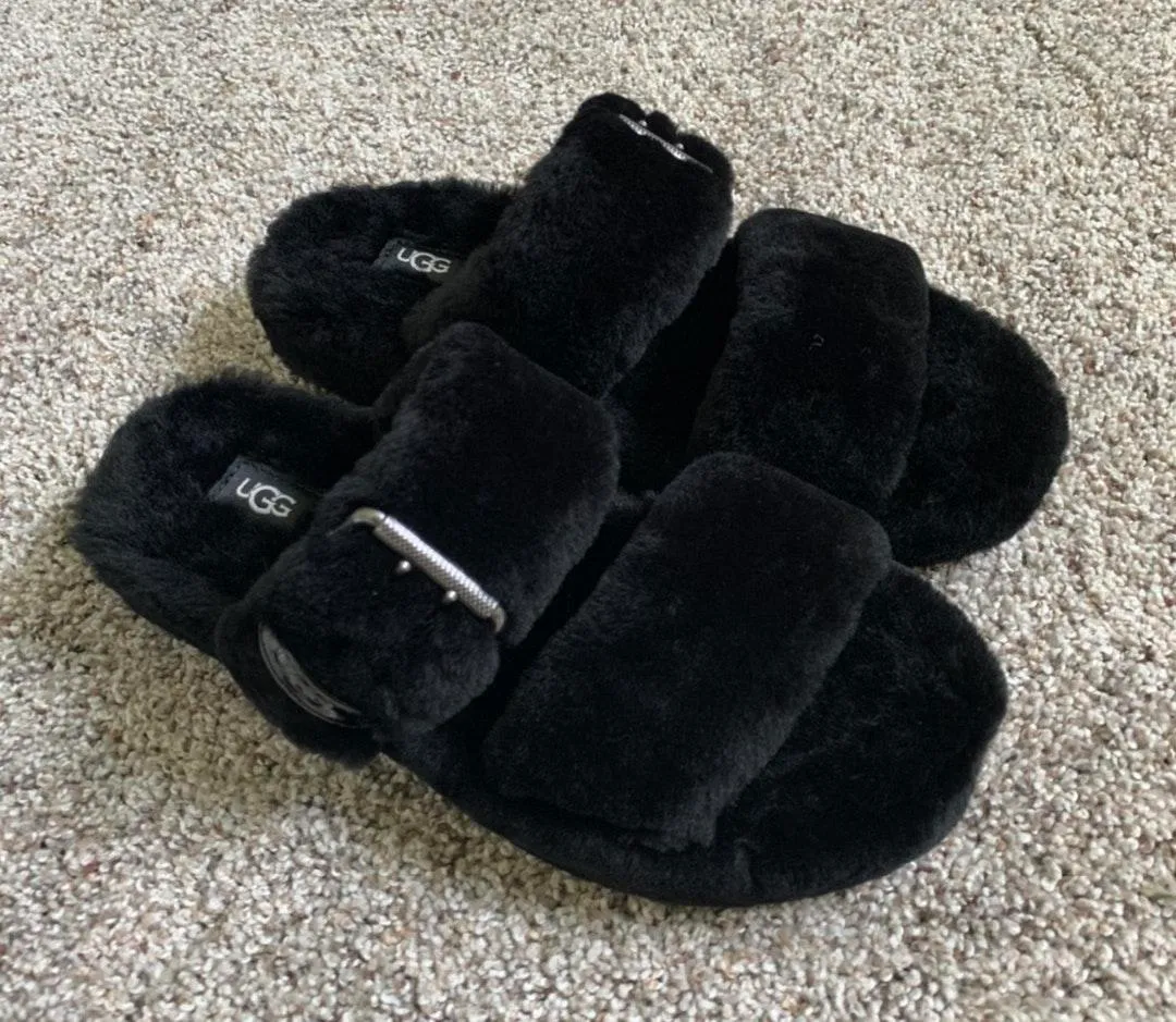 UGG Australia Fuzz Yeah Slippers NEW - Image 2
