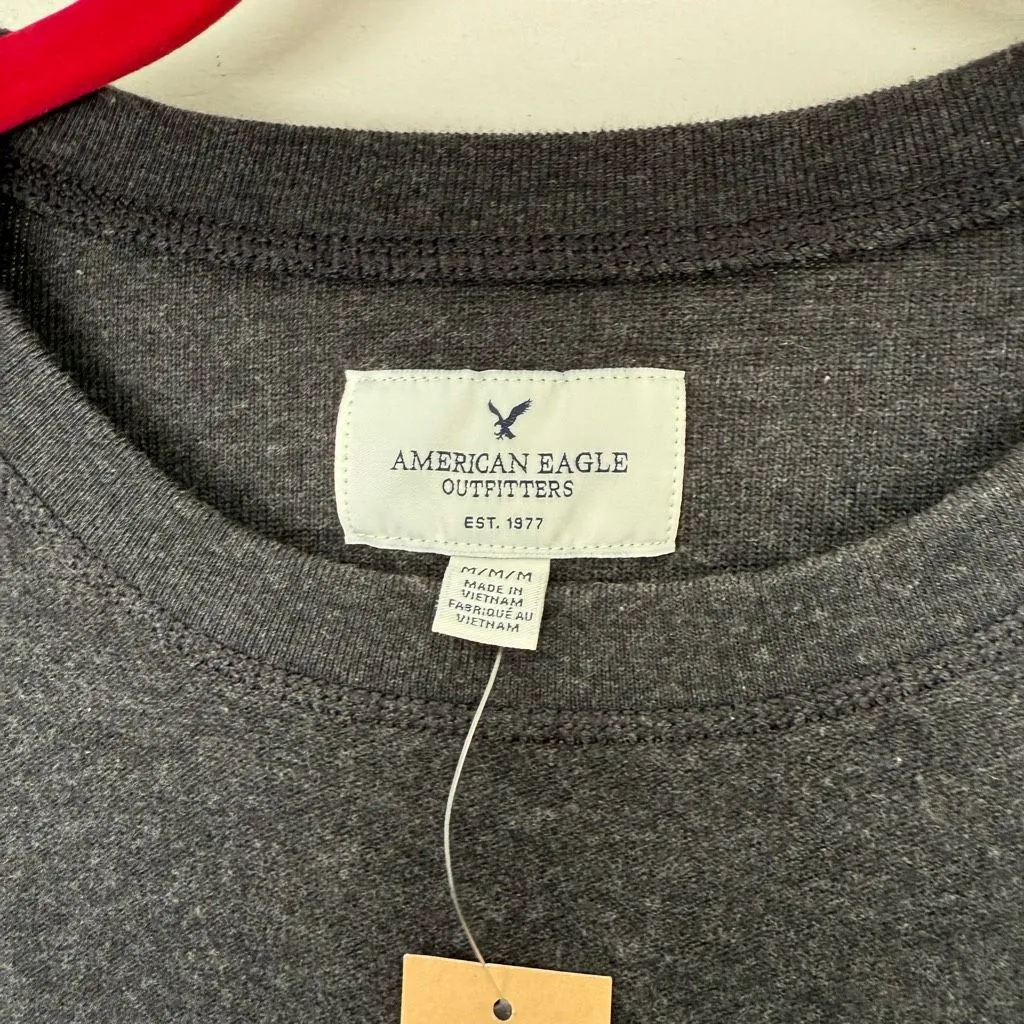 American Eagle Women’s Medium Say Yes Sweatshirt Pullover New NWT - Image 2