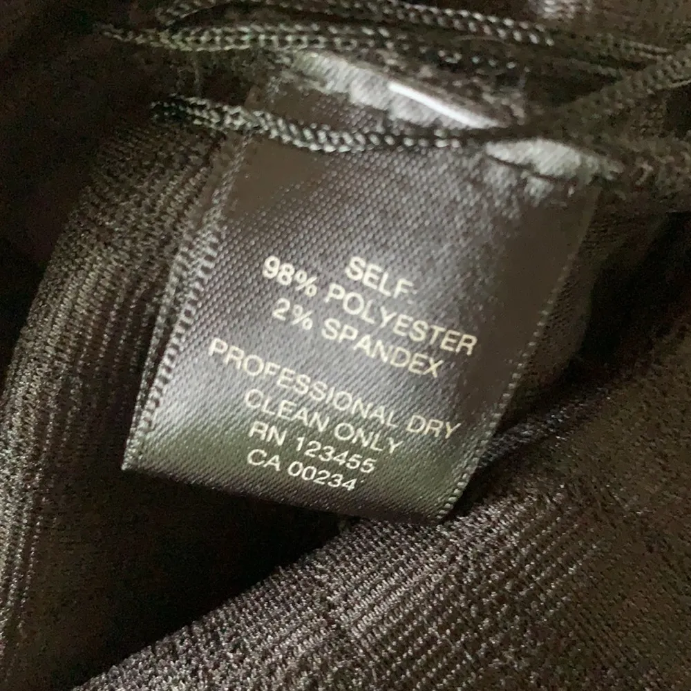 Lord & Taylor Design Lab Black Fringe Top Size Medium NWT - Image 12