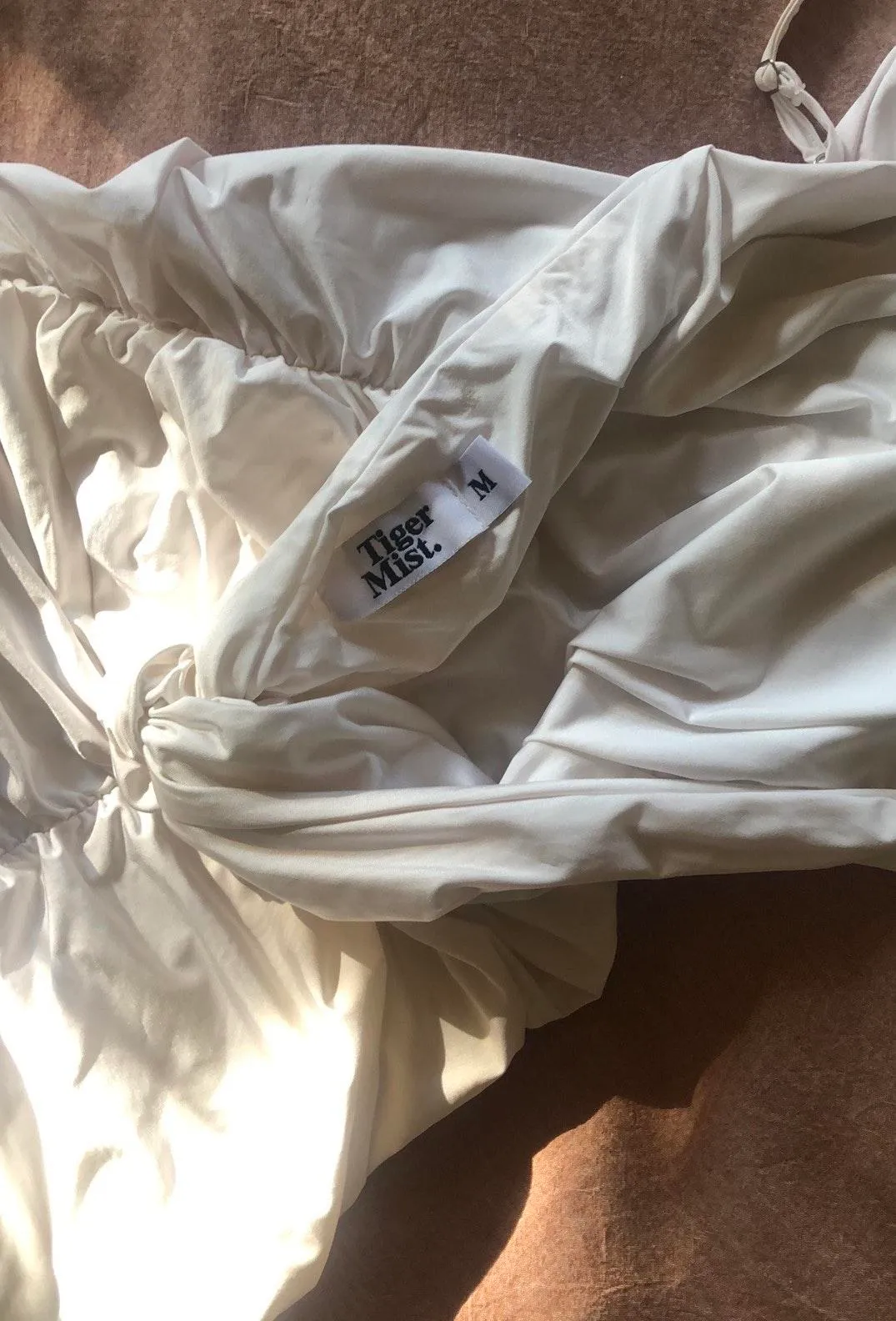 Tiger Mist White Bodycon Dress - Image 5