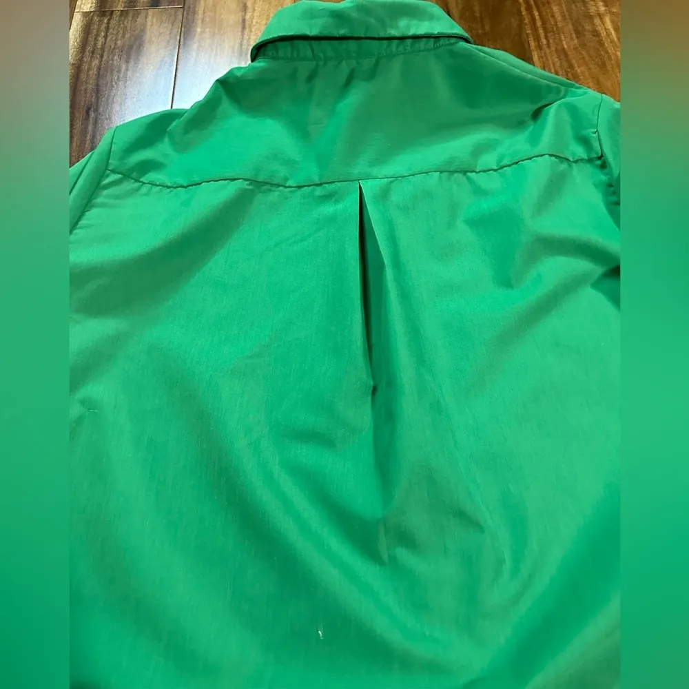 Pretty Little Thing Green Oversized Cuff Buttoned Down Shirt - Image 10
