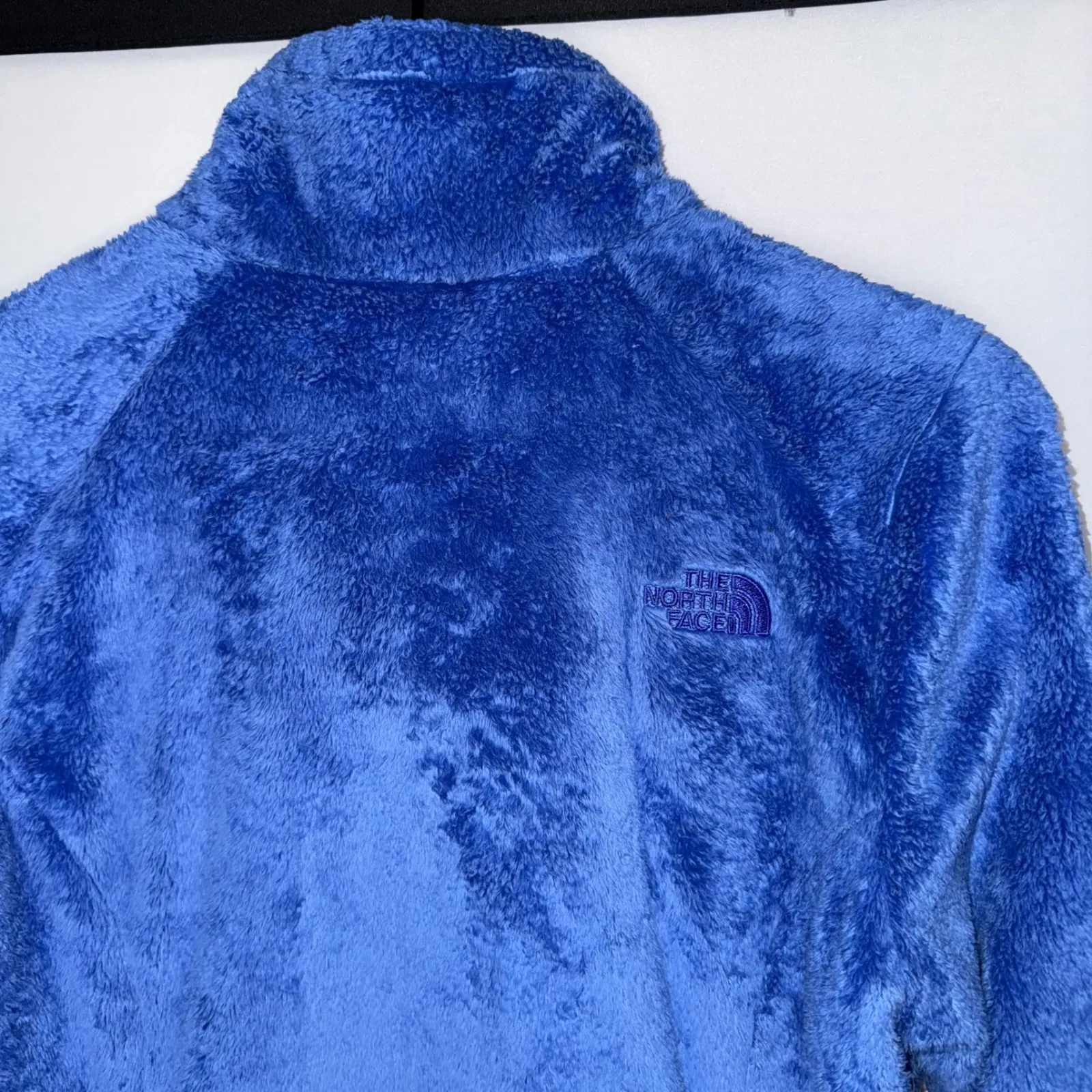 Full Zip The North Face Fleece Women's Blue Pull Over - Image 8