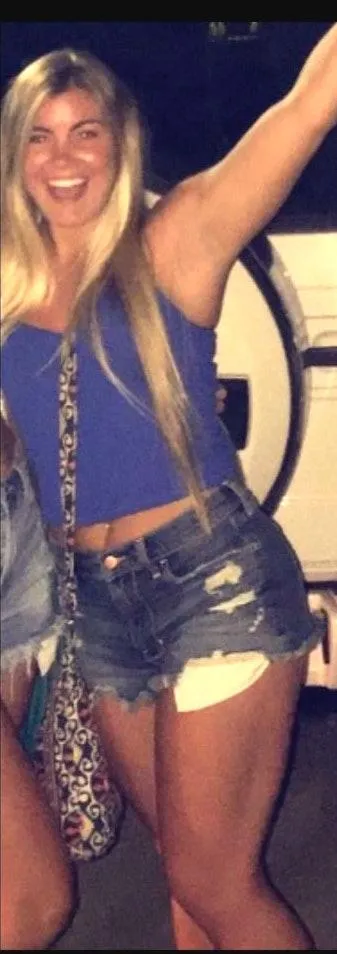 Crop Tank Blue Size M - Image 2