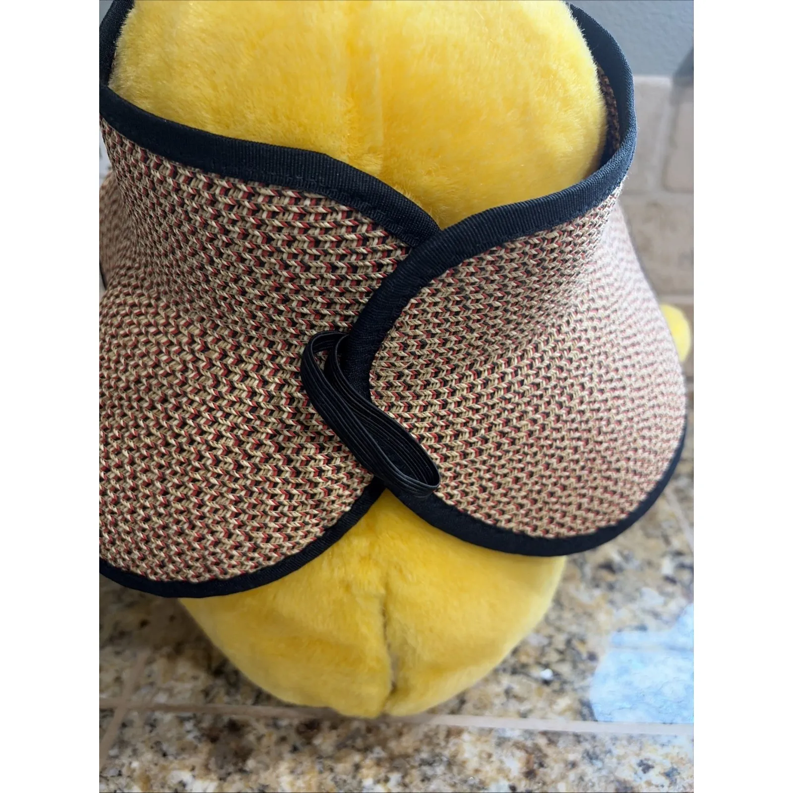 San Diego Hat Company Packable Black Trim Wide Brim Sun Visor Hat Women One Size - Image 7