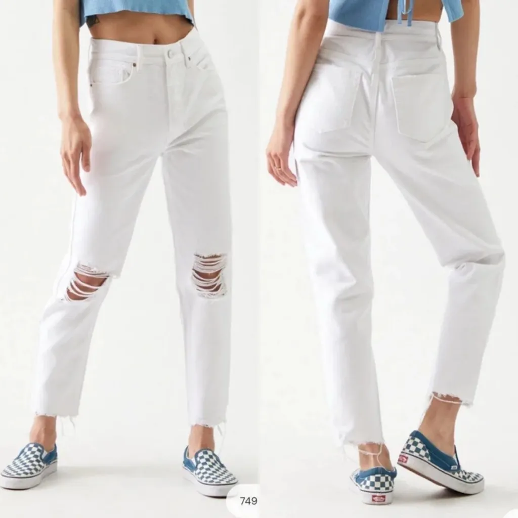 Pacsun Ultra High Rise Slim Distressed Jeans - Image 10