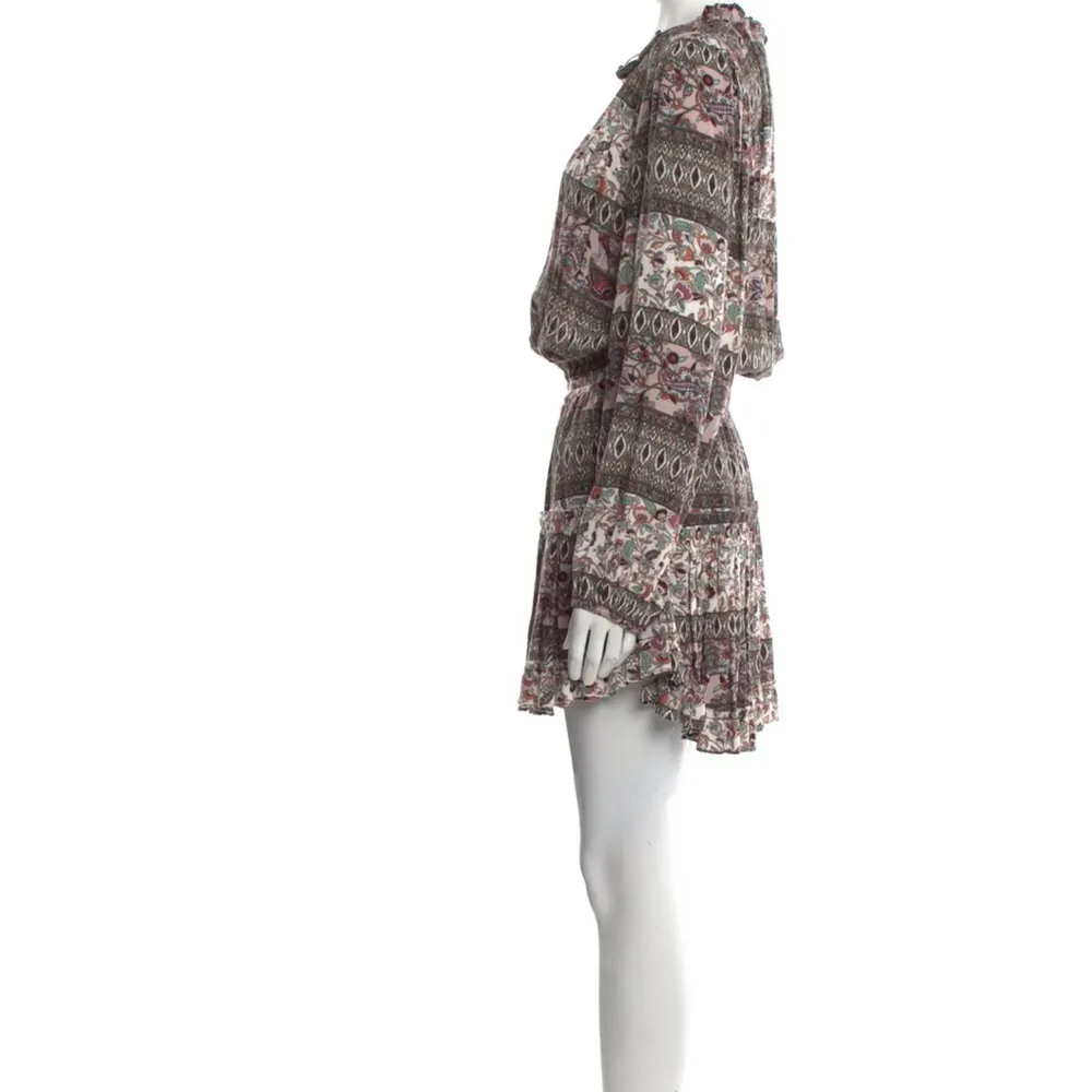 MISA LOS ANGELES Printed Mini Dress SIZE M preowned, boho. - Image 2