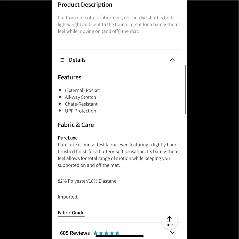 BRAND NEW Fabletics High-Waisted Pocket Short - Image 2