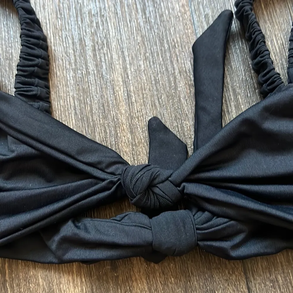 Vitamin A Black Bikini Top - Image 2