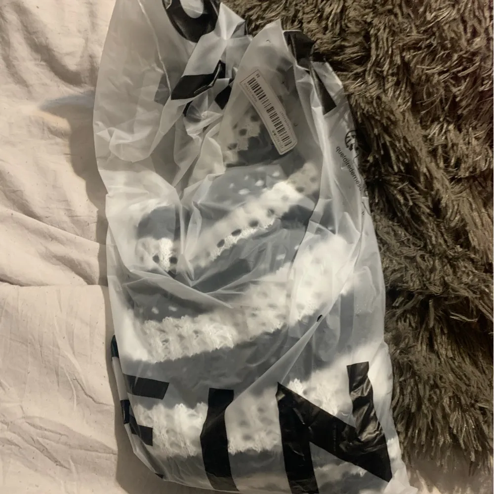 ⭐️SHEIN Vacay Striped Crochet Pants Swim Cover Up M NWT - Image 5