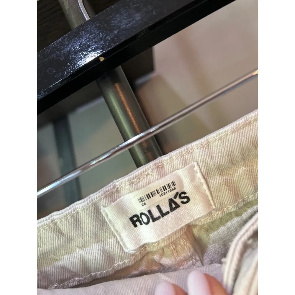 Rolla's Dusters Bootcut Crop Worn Salt Womens Size 26 - Image 11