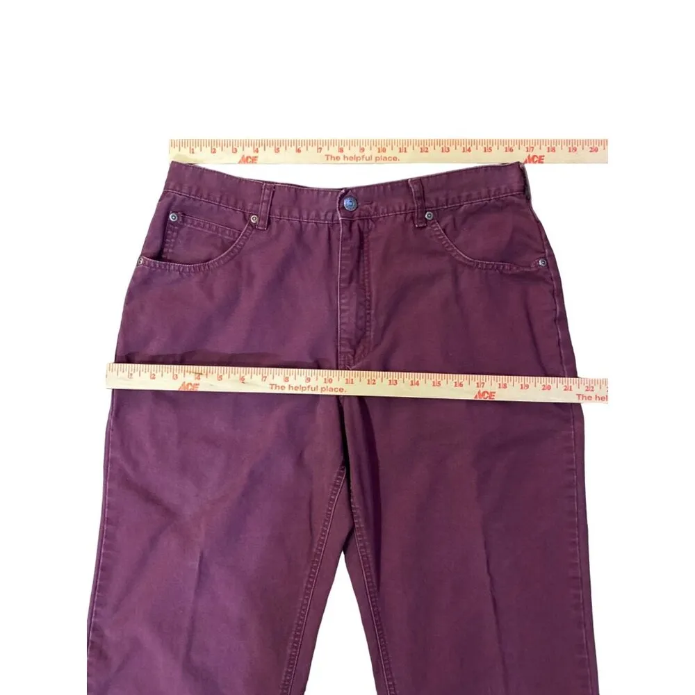 Cabelas Casual Pants Womens 14 Reg Used Purple - Image 11