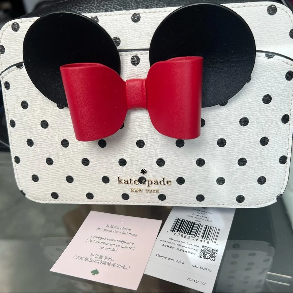 NWT Disney x  New York Minnie Mouse Camera, New w/Tag $269 (SOLD OUT) - Image 11