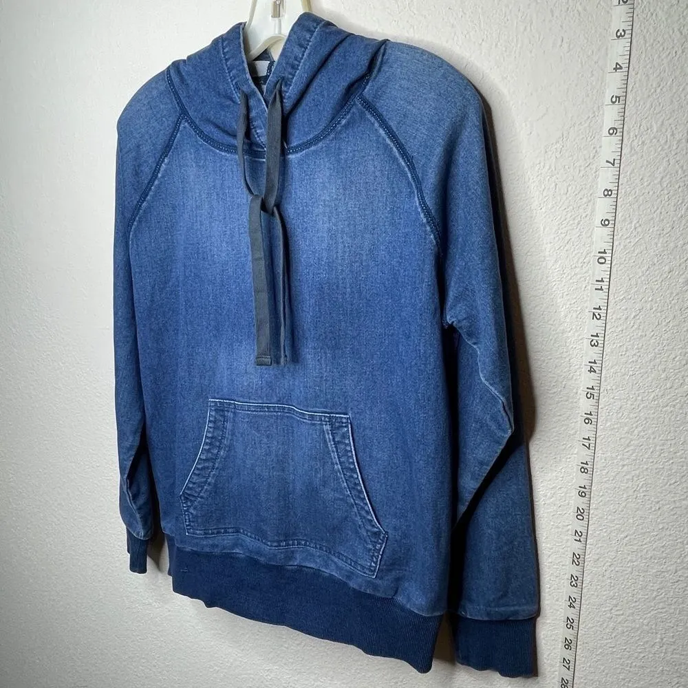 GAP 1969 Pullover Hoodie Blue - Image 8