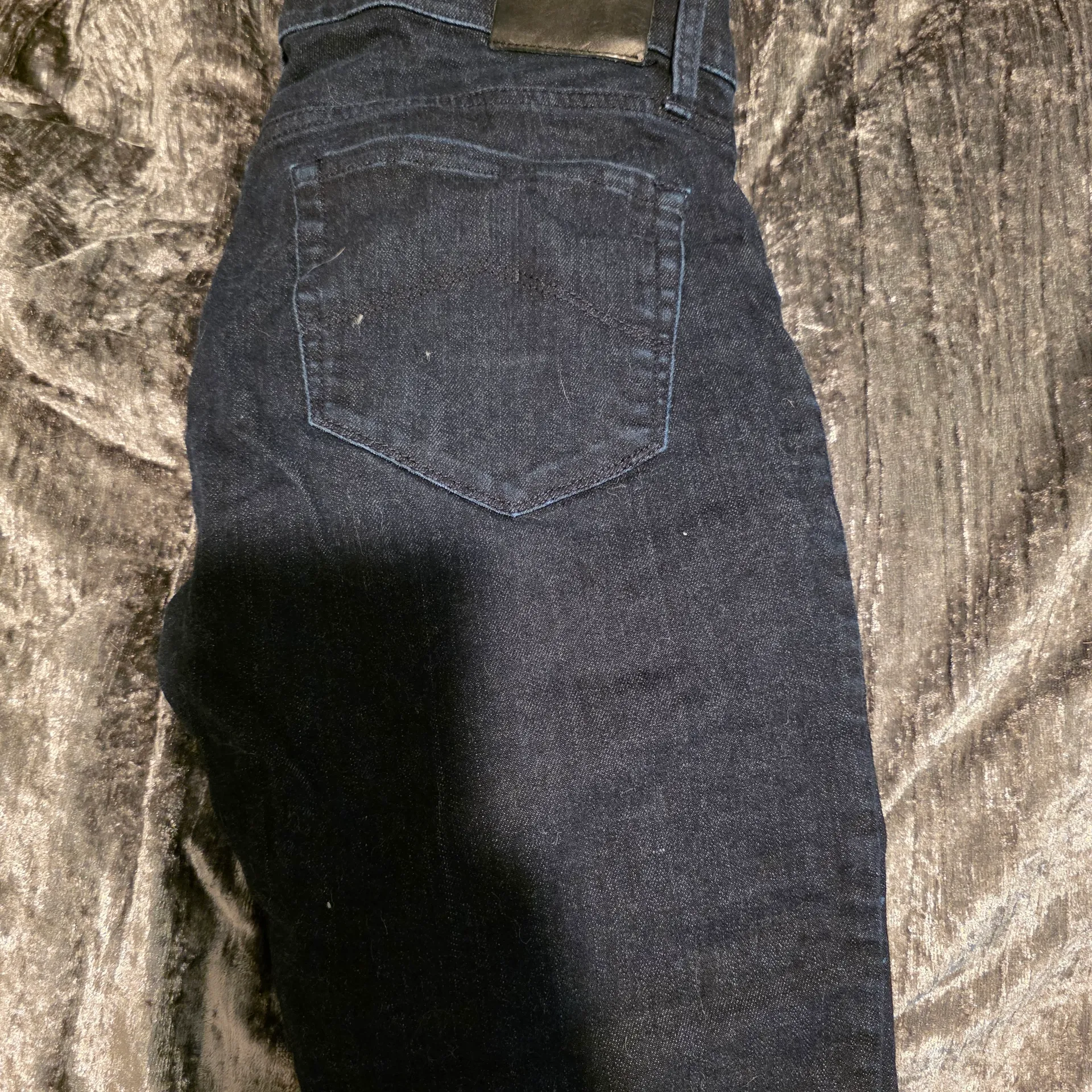 A/X Armani Exchange Midnight Women's Straight Leg Jeans Black Size 27 - Image 3