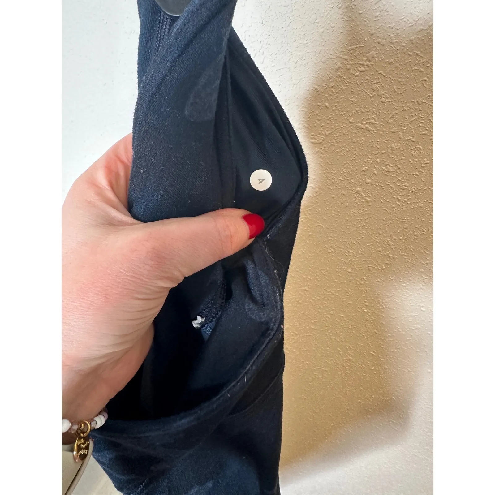 Lululemon Align High Rise Camo Leggings Blue Size 4 - Image 4