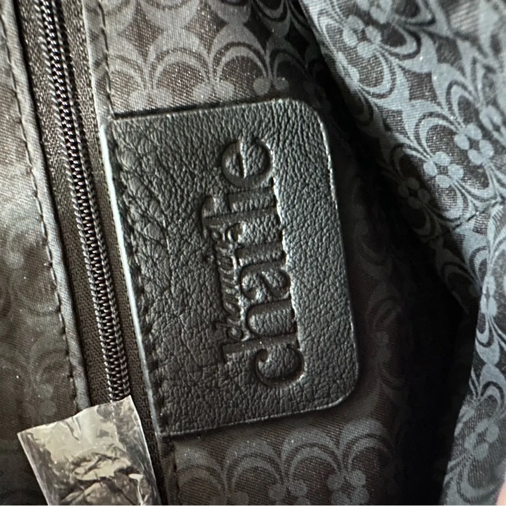 Charming Charlie Black Wristlet Clutch - Image 5