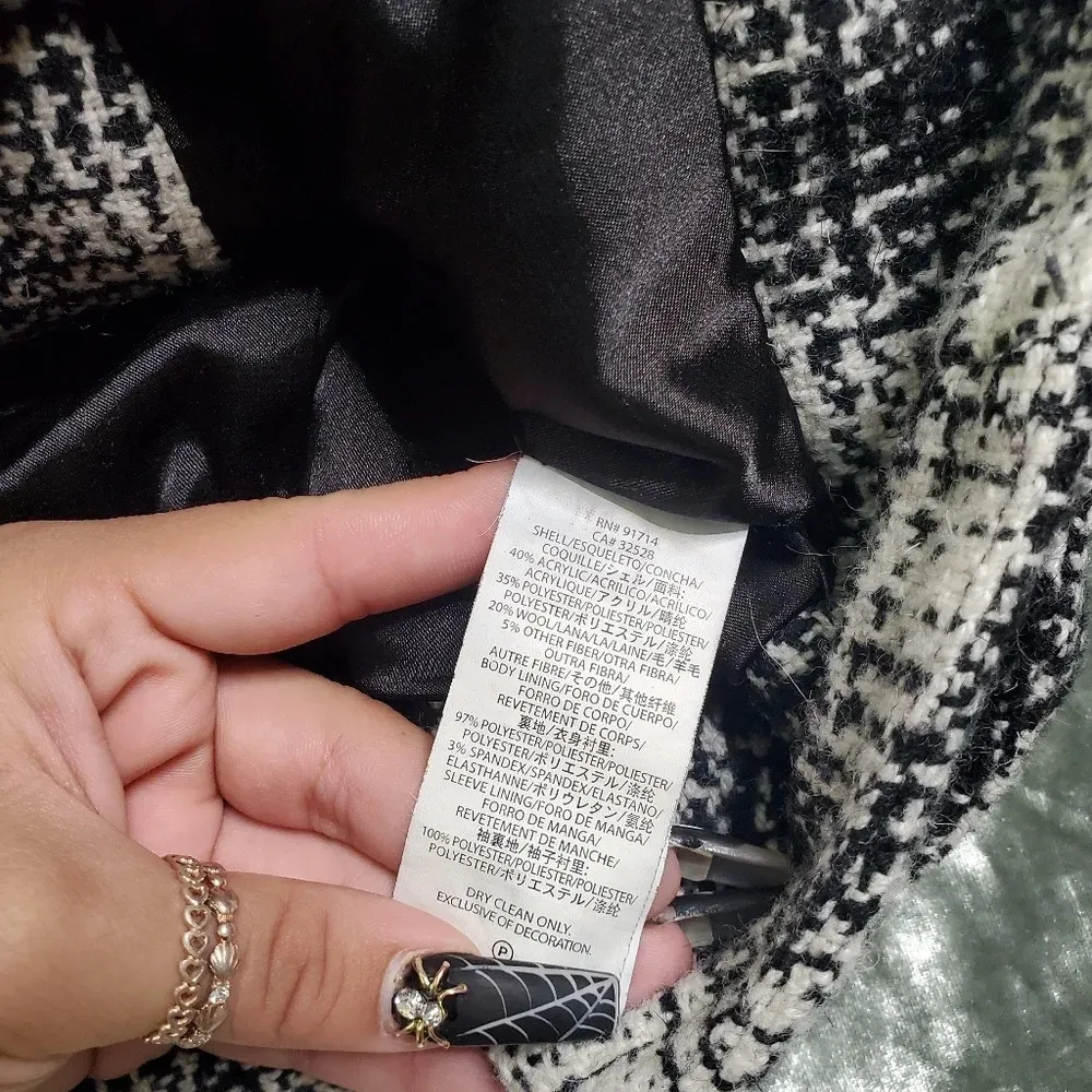 Armani Exchange Tweed Coat - Image 7