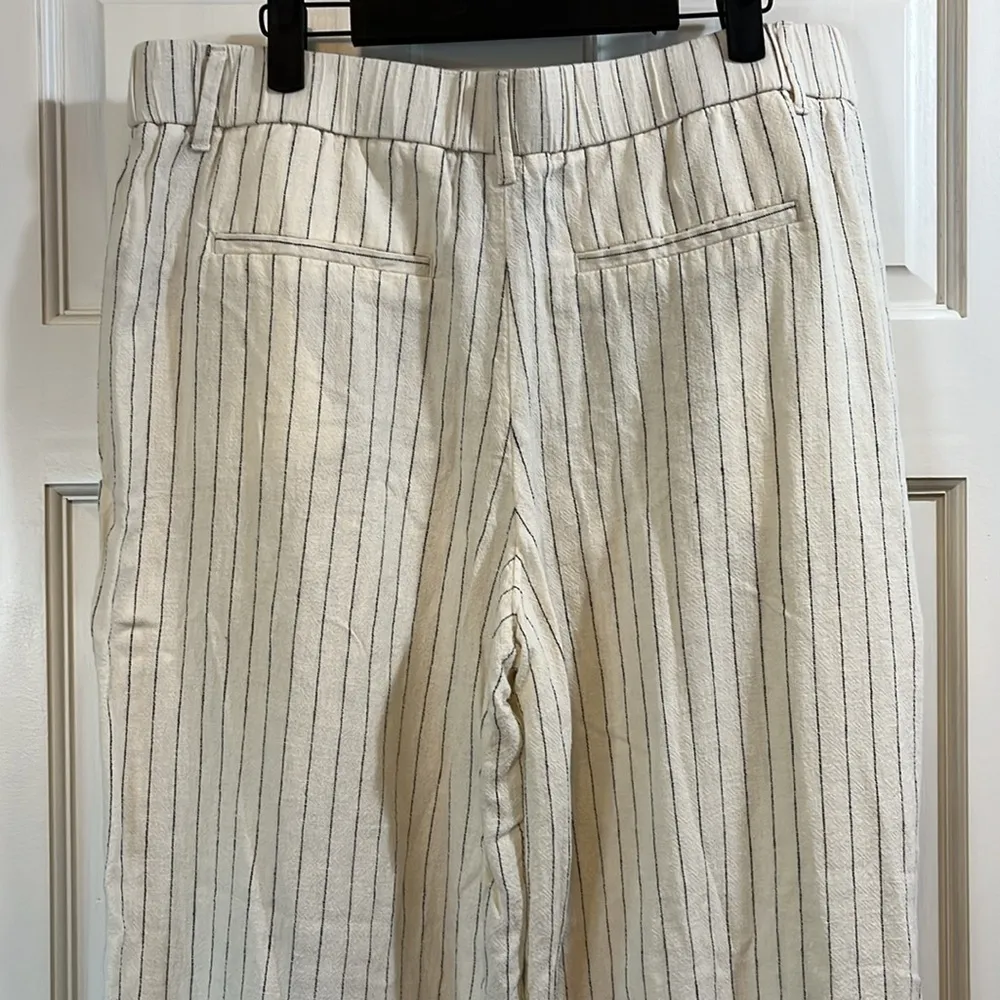 a new day High-Rise Linen Pleat Front Straight Trousers - Size 14 - Image 9