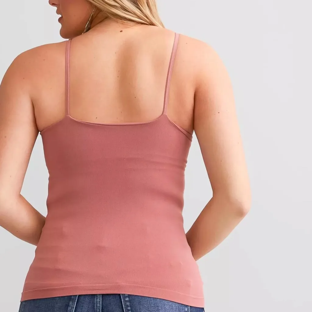 FP Intimately Seamless Cami Tank Top in Wind Blush sz M/L NWT $30R - Image 2