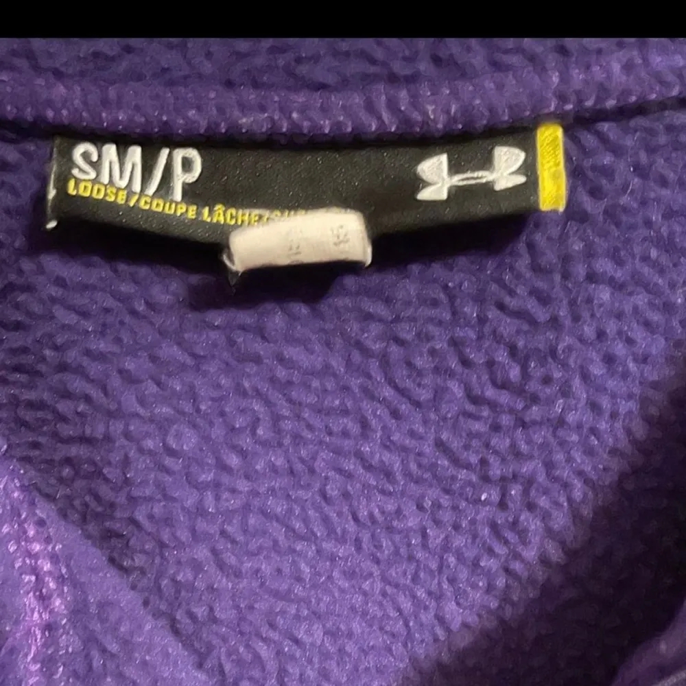 Under Armour Purple Quarter-Zip UA Pullover - Image 4