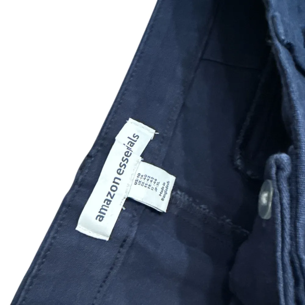 Amazon Essentials Navy Blue Chinos Size 10 - Image 5